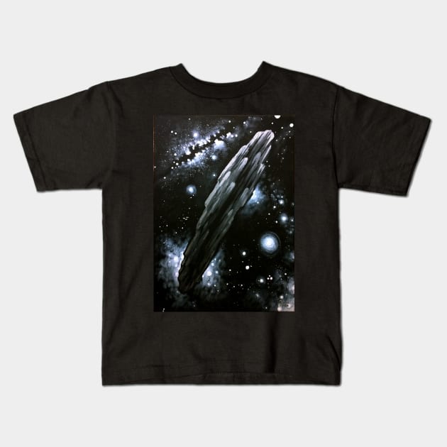 Oumuamua Kids T-Shirt by CORinAZONe